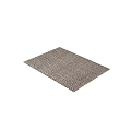 Textured Square Rug With Woven Pattern And Neutral Tones For Modern Home Decor 3d model