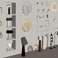Modern Floor Lamps In Showroom Display With Various Stylish Designs And Shapes