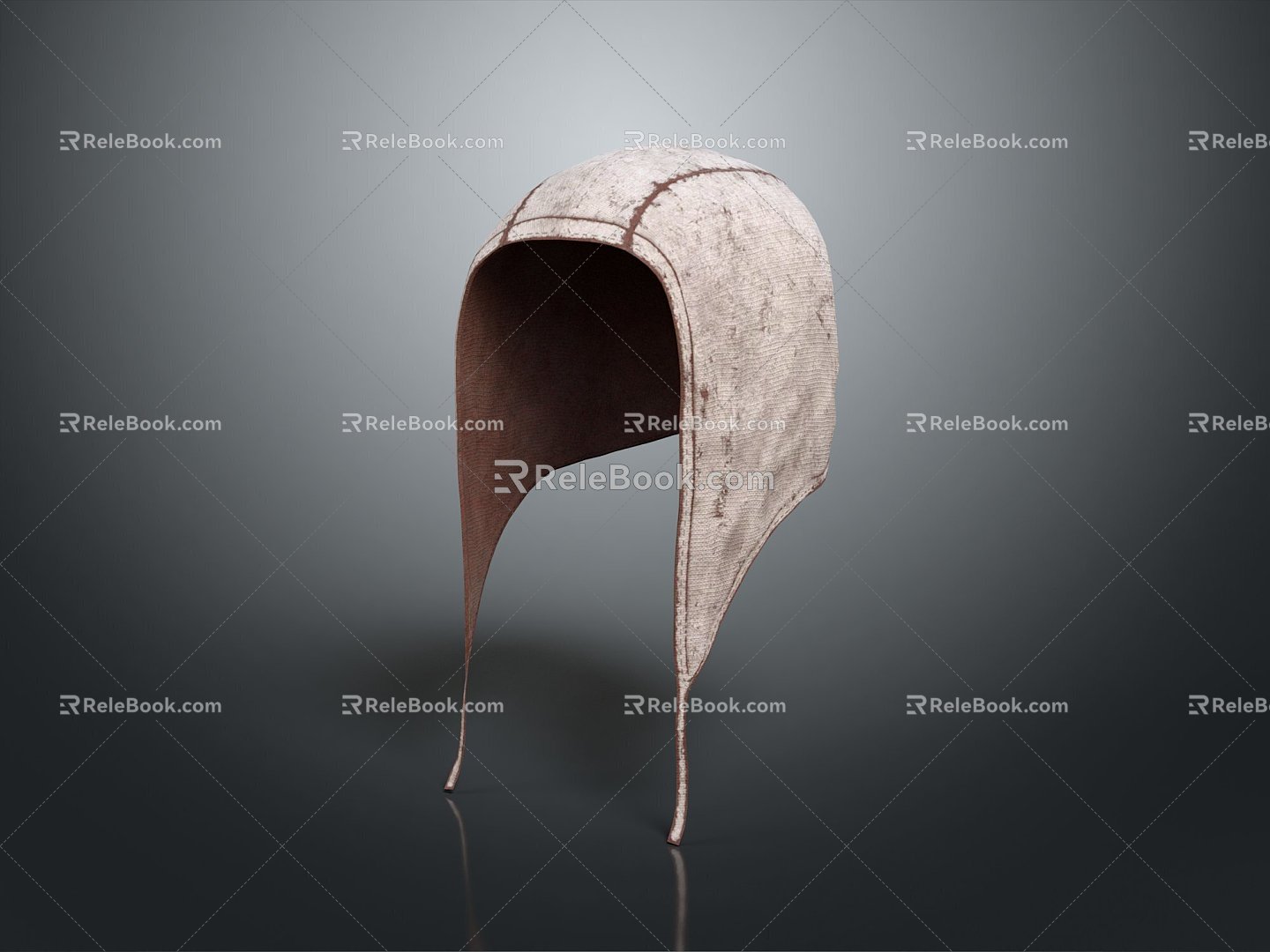 Hat Warm Hat Cotton Hat Realistic Game Item 3d model