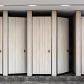 Modern Toilet Partition Toilet Partition 3d model