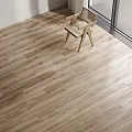 Wooden Flooring With Various Tones And Natural Wood Textures For Interior