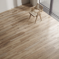 Modern Flooring Wood Flooring 3d model