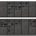 Modern Bookcase with Glass Doors Multiple Compartments and Drawers for Organized Storage