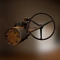 Industrial LOFT engine 3d model