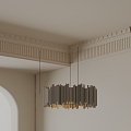 Modern chandelier 3d model