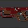 Science Fiction Weapon Laser Pulse Gun Science Fiction Gun Laser Gun Pulse Gun Pulse Weapon 3d model
