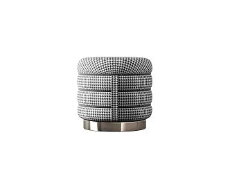 Modern sofa stool 3d model