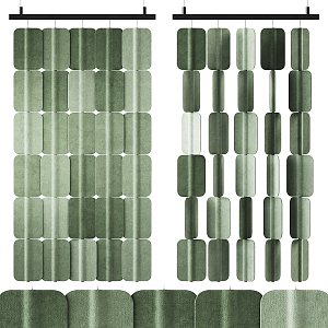 Modern partition screen partition 3d model