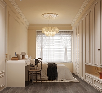 French Bedroom 3d model