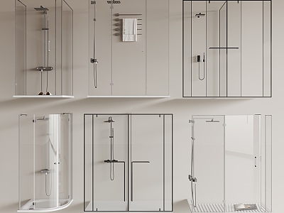 Shower Partition Shower model