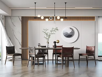 Modern Restaurant 3d model