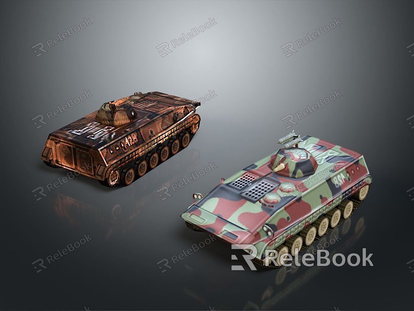 Light Tank Light Armored Tank Modern Tank World War II Tank World War I Tank Heavy Tank model