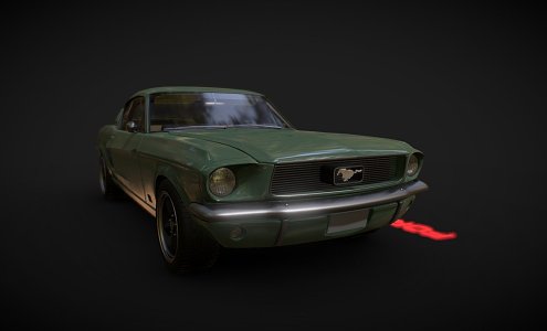 Ford Mustang 3d model