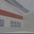 Industrial Factory Complex With Warehouse Office Building Parking Lot Vehicles Road And Green Area