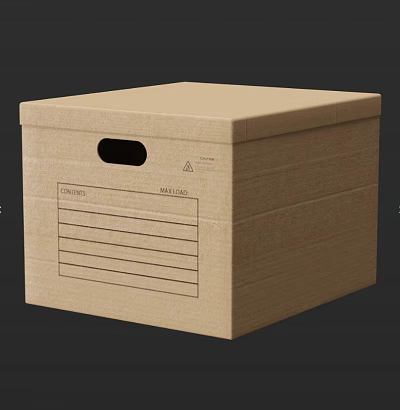 File Box Office Supplies 3d model