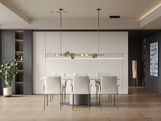 Modern Restaurant 3d model