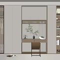 Home cloakroom SU model 3d model