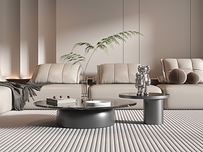 Modern coffee table coffee table combination model