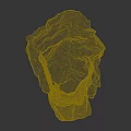 Natural Rock Formation With Rough Surface Texture And Geological Features