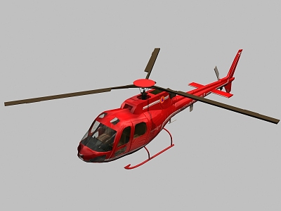 Helicopter 3d model