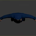 Modern Police Uniform Officer 3d model