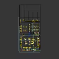 Modern Stylish Clothing Store Interior With Dressed Mannequins Display Racks And Clothing Displays