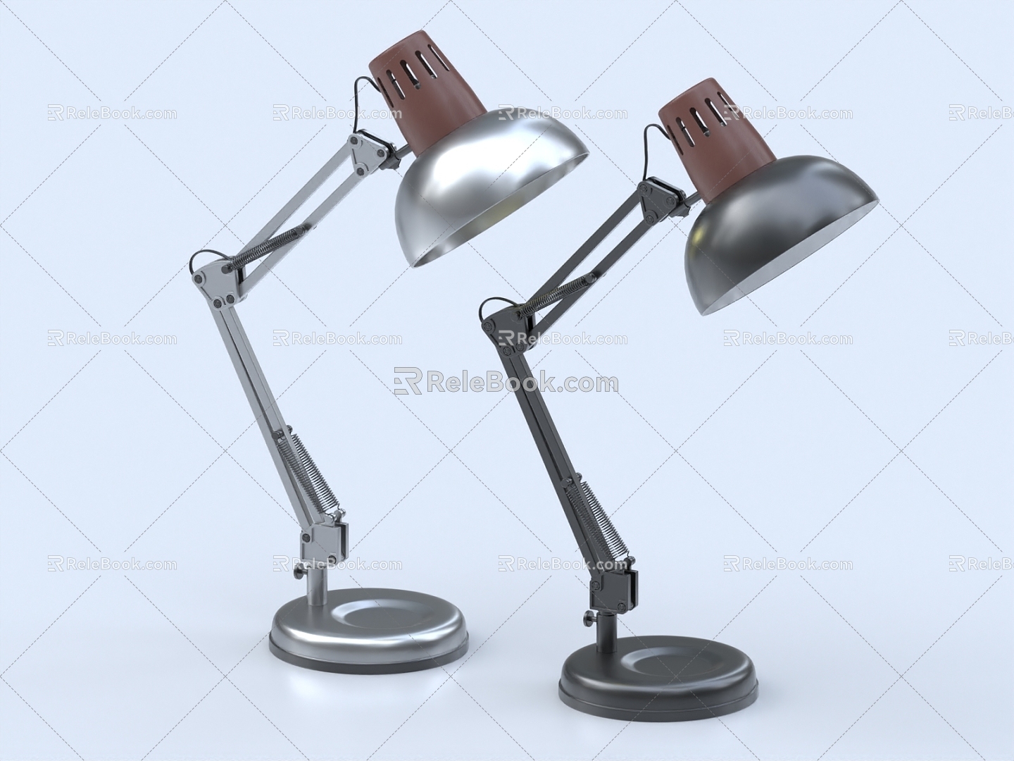 Table Lamp Industrial Wind Table Lamp Floor Lamp Bedside Lamp 3d model