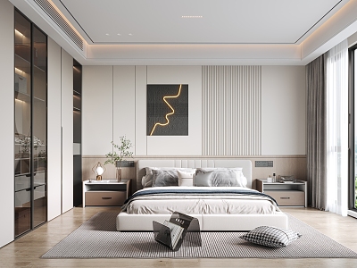 Modern Bedroom model