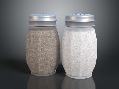 Modern Seasoning Bottle Seasoning Tank Salt Pepper Bottle Seasoning 3d model