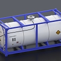 Oil storage tank Chemical tank Industrial tank 3d model