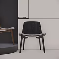 Modern Cassina Solid Wood Leisure Chairs With Soft Padded Seats For Stylish Home Interior Decor