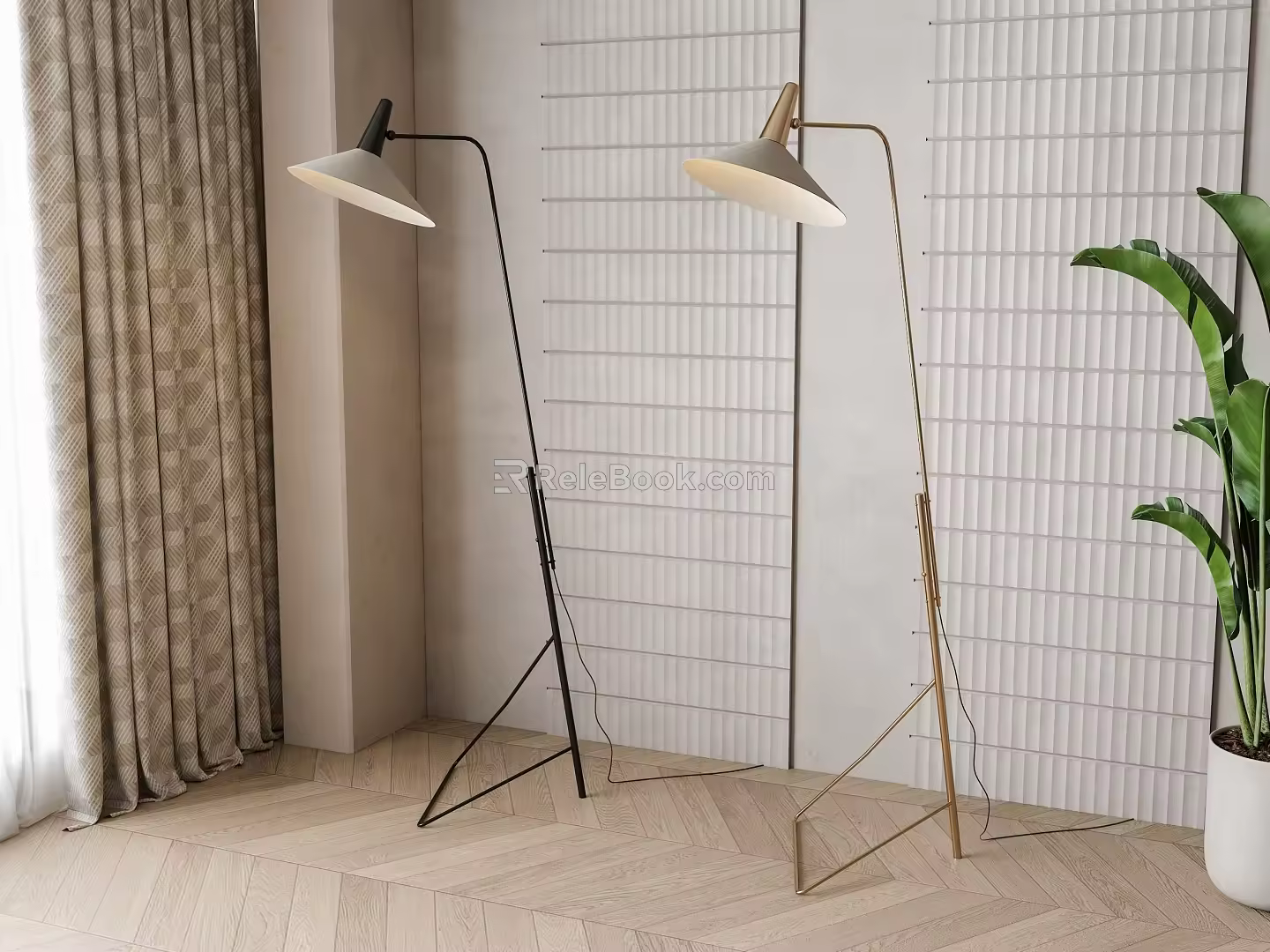 Floor lamp 3d model