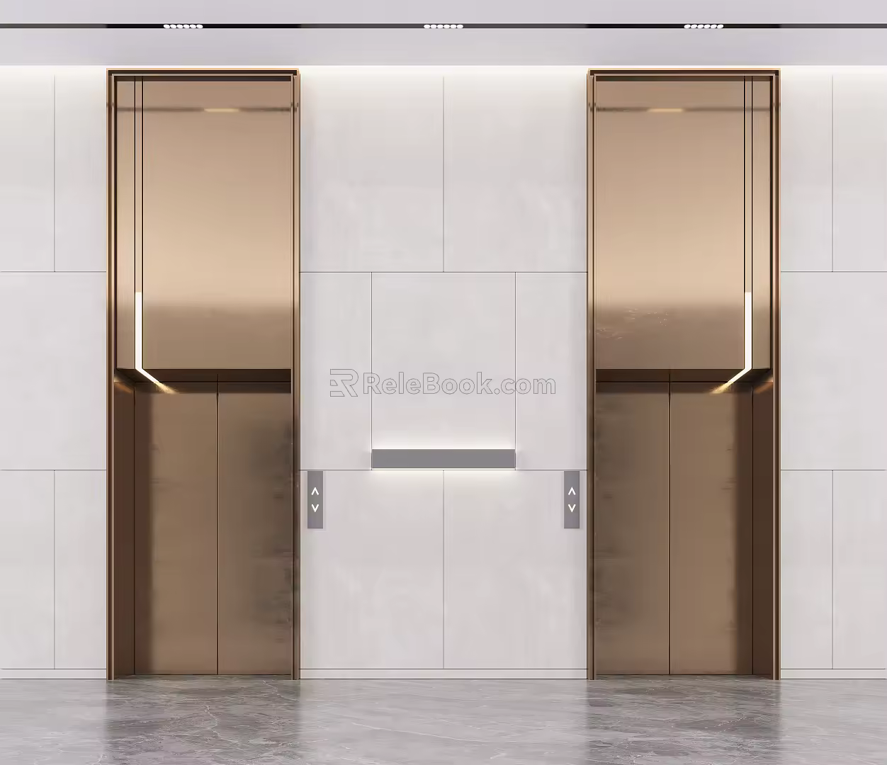 Modern Elevator 3d model