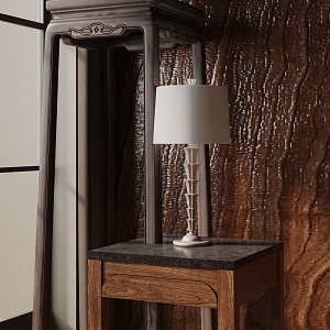 Modern table lamp 3d model