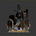 Sci-fi Items Sci-fi Components High-tech Components Sci-fi Equipment Sci-fi Scene Sci-fi Environment Game Scene 3d model