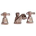 Stylish Brass Faucet Collection With Cross Handles And Elegant Spout Design