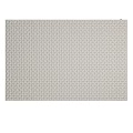 Square Carpet With Braided Woven Texture In Light Beige For Modern Home Decor