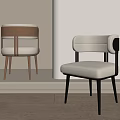 Modern Leisure Chairs With Wooden Frame And Fabric Upholstery For Interior Decor
