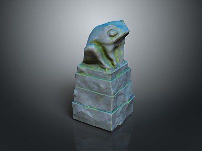 Frog Poison Frog Game Frog Reptile Cold Blooded Animal Reptile 3d model