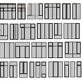 Modern Aluminum Casement Window Design With Built In Blinds And Double Glazed Panels