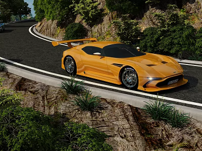 Modern Racing 3d model