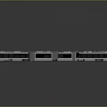 Train Light Rail Metro High Speed Rail EMU Train High Speed Train High Speed Train High Speed Locomotive EMU 3d model
