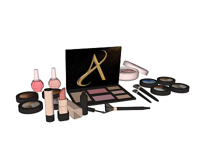 Cosmetics SU model 3d model Cosmetics SU model 3d model