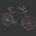 Modern Bike Cross Country Bike Sport Bike Race Bike 3d model