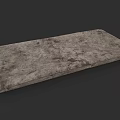 Modern Gray Mattress With Textured Surface Simple Design And Dark Background
