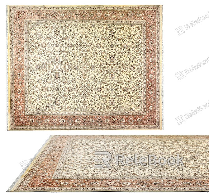 Nordic Ethnic Style Large Area Crystal Velvet Persian Carpet Turkish Bedside Living Room Tea American Style Retro European Style Ethnic Style Living Room Country Simple model