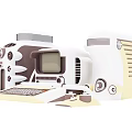Modern Computer Desktop Computer 3d model