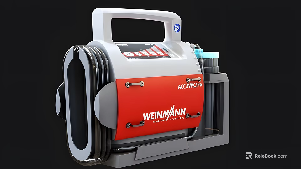 Weimann AccuMoto Industrial Equipment Portable Design With Control Panel And Transparent Tank For Construction 3d model 