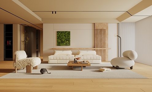 Living room 3d model