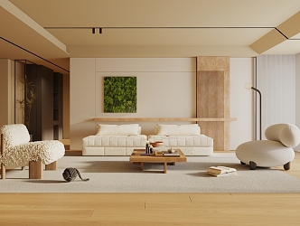 Living room 3d model